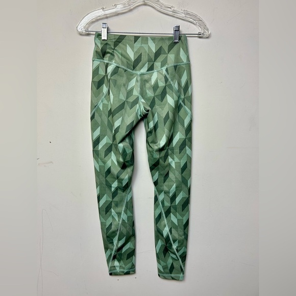 PATAGONIA GREEN High rise Leggings Size Xs - Picture 2 of 10